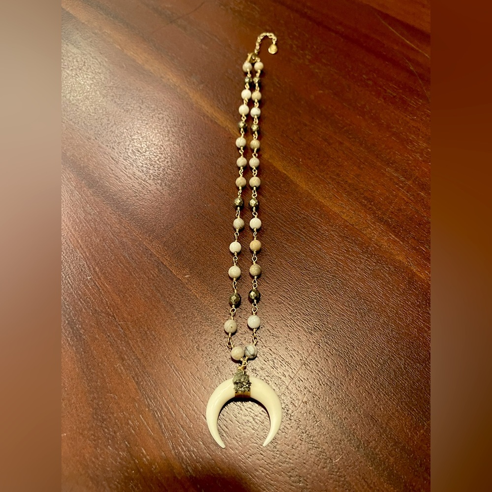 Beautiful horn necklace